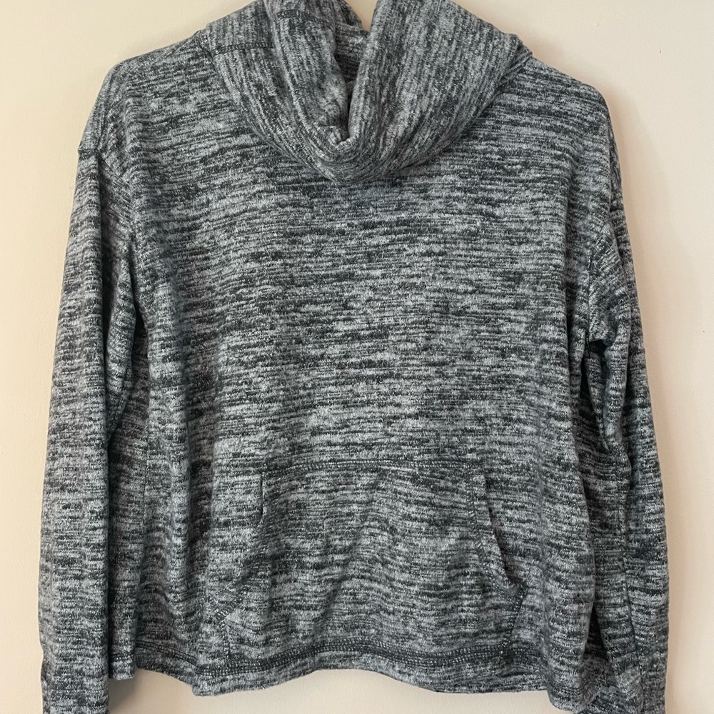 Womens Poof New York Cowl Neck Top